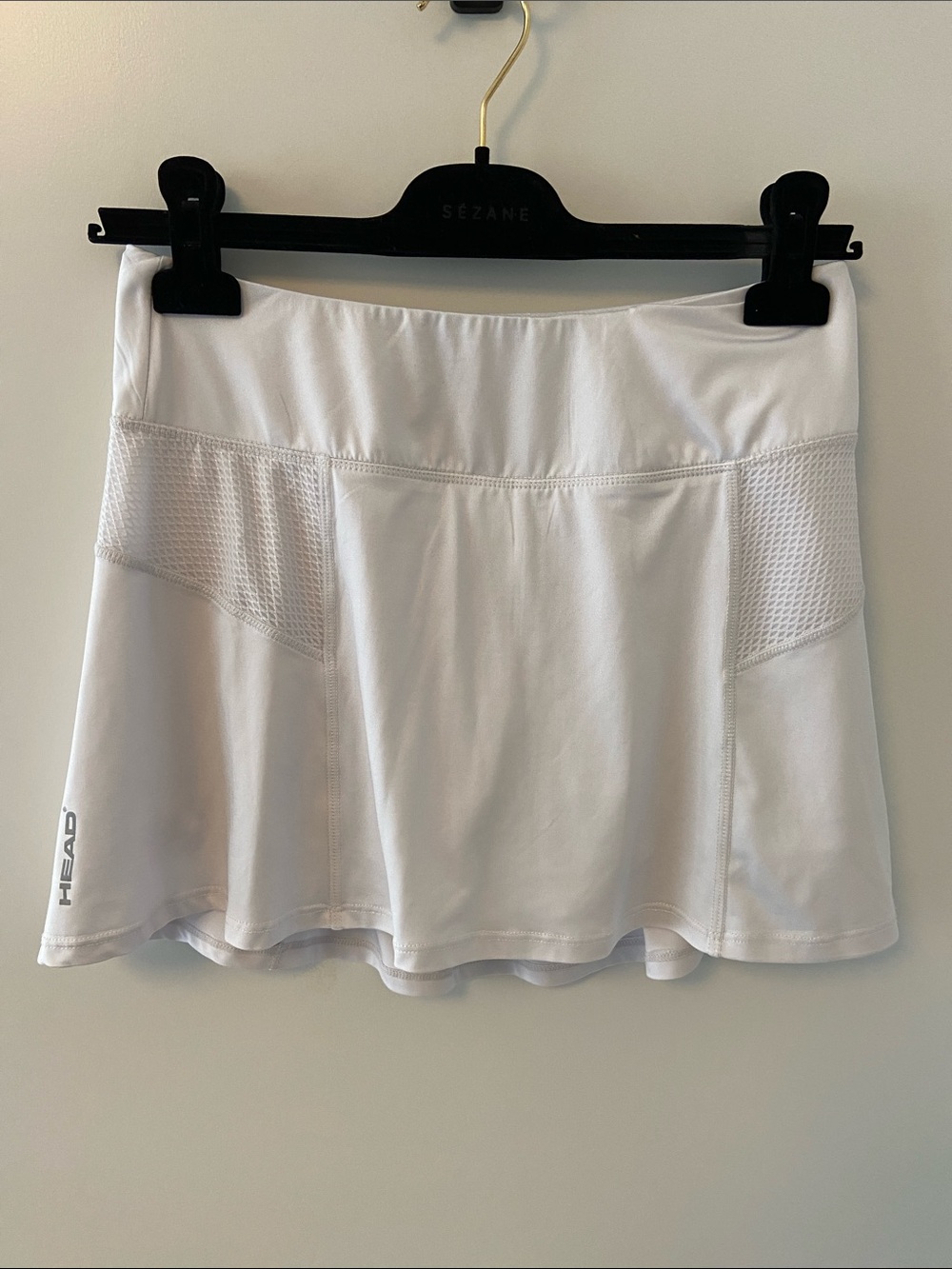 HEAD White Performance Tennis Skirt